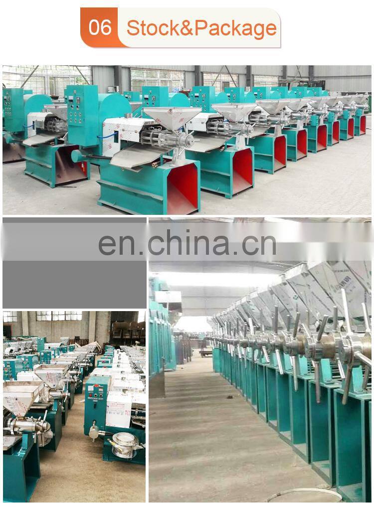High performance Fully automatic camellia oleifera seed Cold press Palm Fruit commercial Screw press Peanut oil Refiner