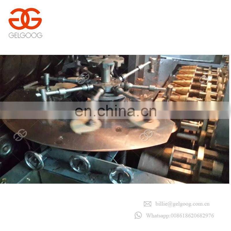 New Design Sugar Cone Rolling Machine Snow Cone Production Line Ice Cream Cone Machinery