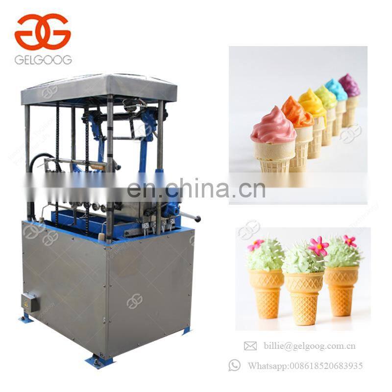 Factory Supply Pizza Cone Wafer Baking Maker Machine Ice Cream Cone Machine For Sale
