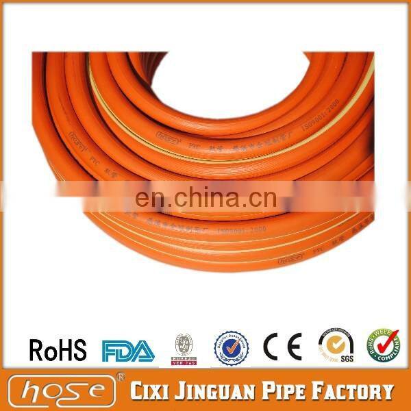 Flexible Cylinder Pigtail Yellow Gas Hose with wire braided most convenient in fixing multi cylinder to manifold bank