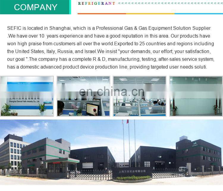 Low Price 99.98% Gas R410A Refrigerant For Sale