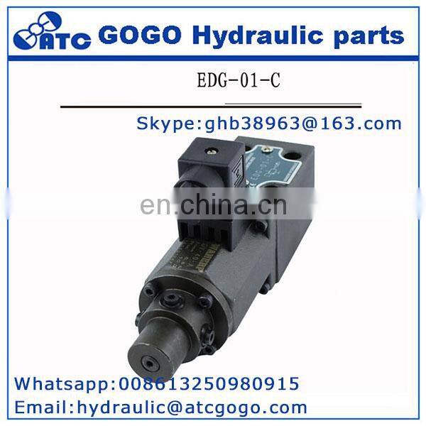 EDG series Hydraulic Proportional Pilot Operated Relief Valve