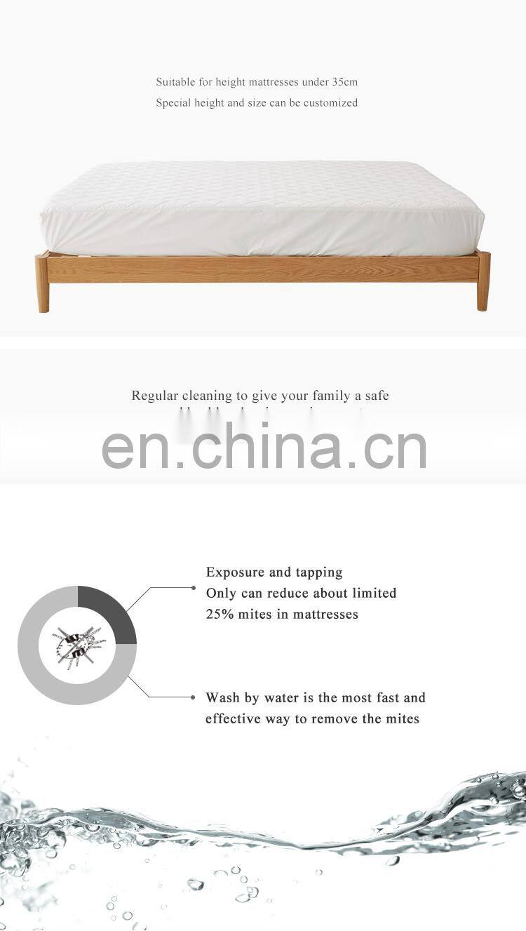 RAWHOUSE anti dust mite 100% cotton mattress protector