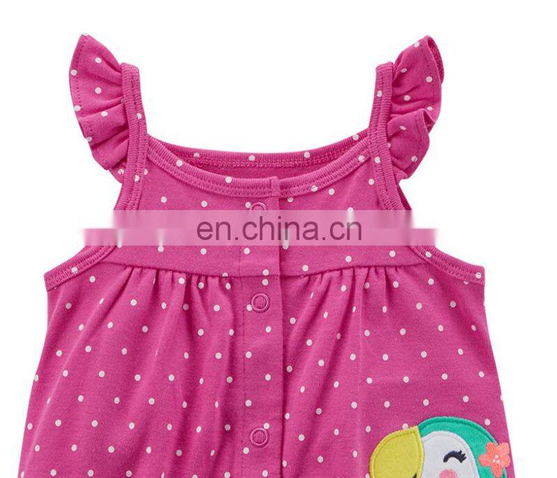 2018 Cheap Rompers for Girl Ruffle Romper