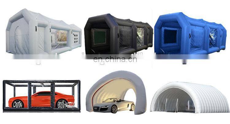 Cheap Price Sliver Commercial Inflatable Car Truck Garage Paint Booth Tent