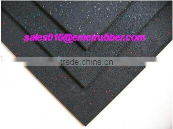 heavy-duty gym rubber flooring/used gymnastic mats