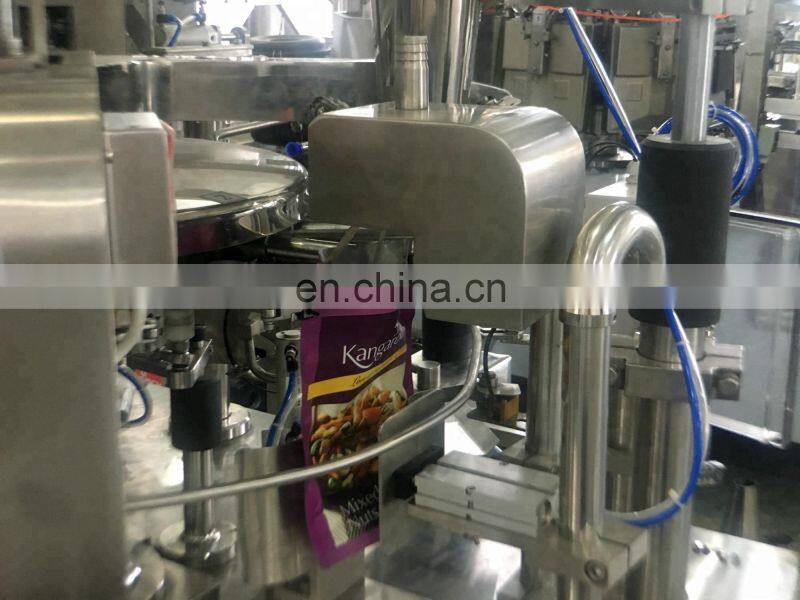 Automatic Rotary Premade Pouch Packing Machine