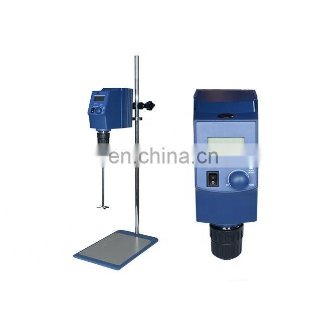 10L Variable Speed Lab Mixer Agitator With Shaft Blades