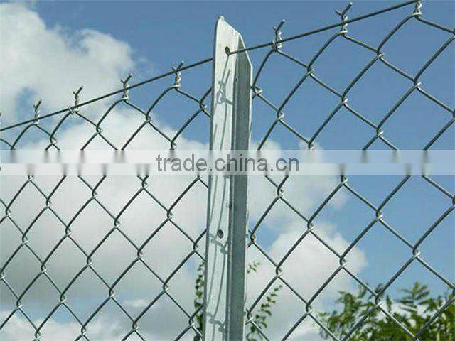 PVC coated cyclone fence, chain link fence, galvanized chain link fence factory