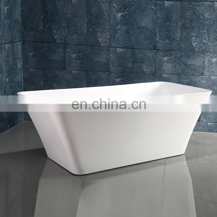 Proway Bathtub indoor GF-3048 small wisdom matt black mini bathtub with seat