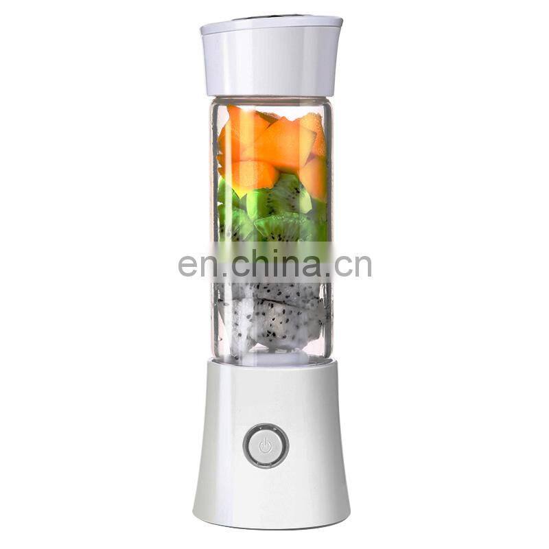 480ML Portable Juice Blender 6 Blades USB Portable Blender Juicer