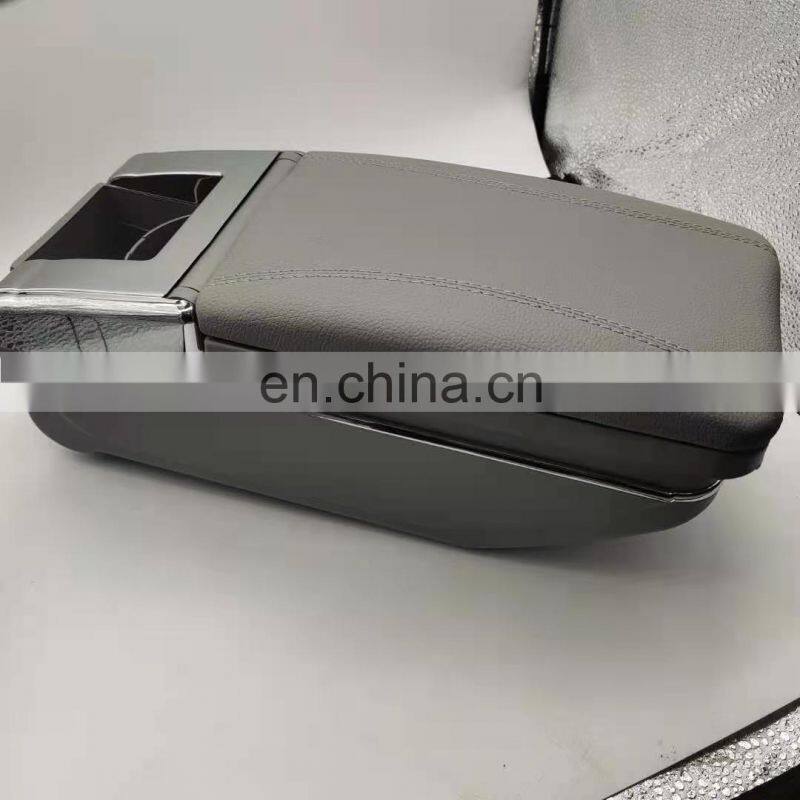 universal car armrest cushion cover center console car seat box center plastic leather protection interior accessories