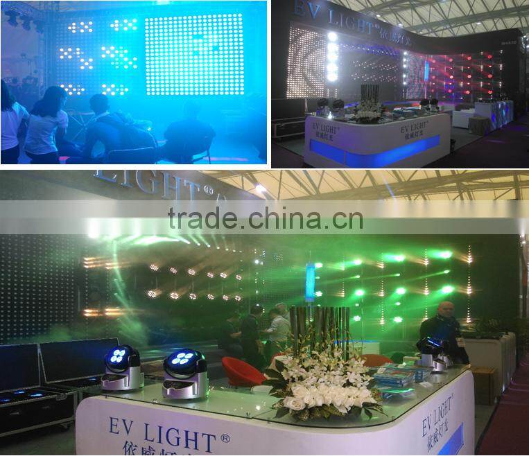 2015 7Pcs four in one rgbw Spotlights Type and LED Light Source, beam led light