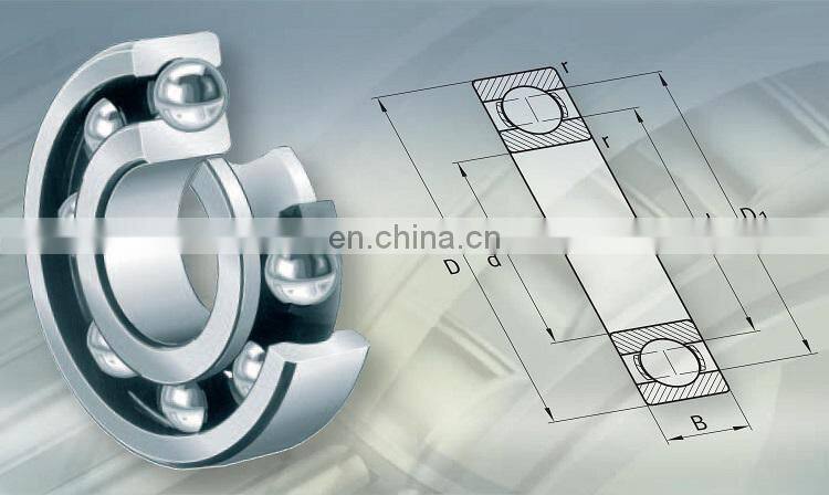 Miniature bearing 6 8 10mm steel deep groove ball bearing wholesale price discount 619/7-ZZ