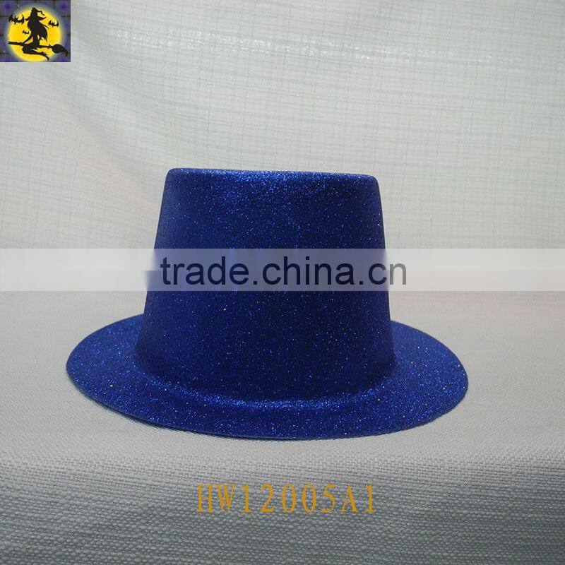 Yellow PVC with Glitter Happy New Year Top Hat