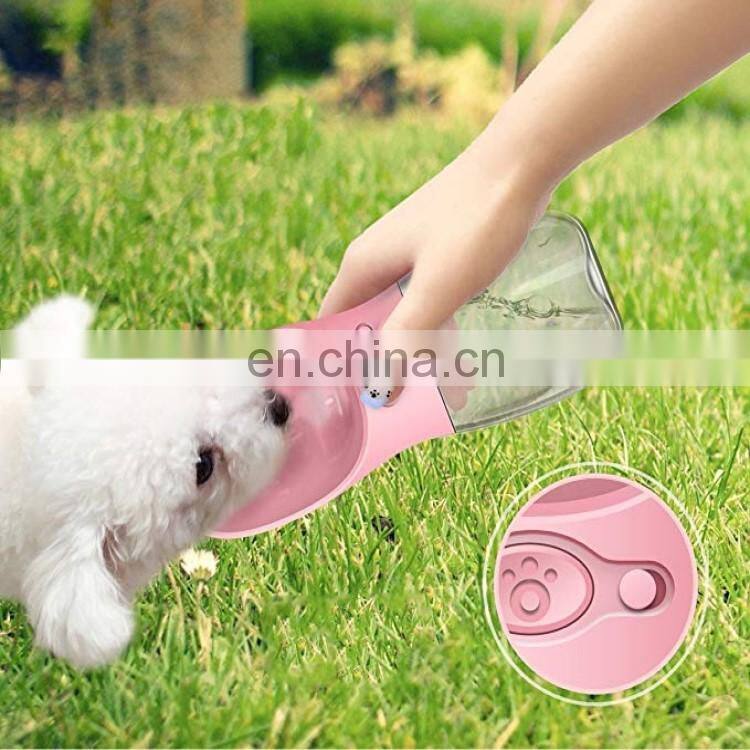Most Popular 350ml Pet Drink Water Bottle Dog for Travel