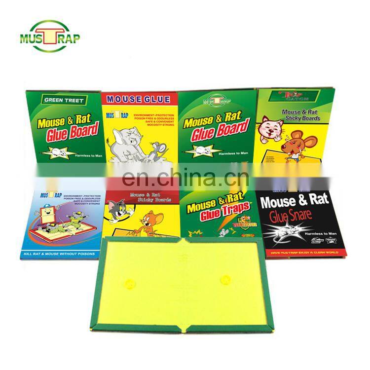 Best selling paper board mouse glue trap electronic rat trap