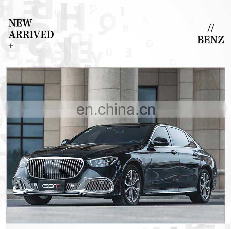 GBT Car bumpers for benz E class automotive parts mercedes benz E class toppik kit