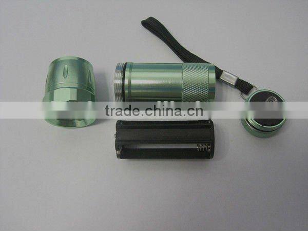 hand portable aluminum 6 led torch light