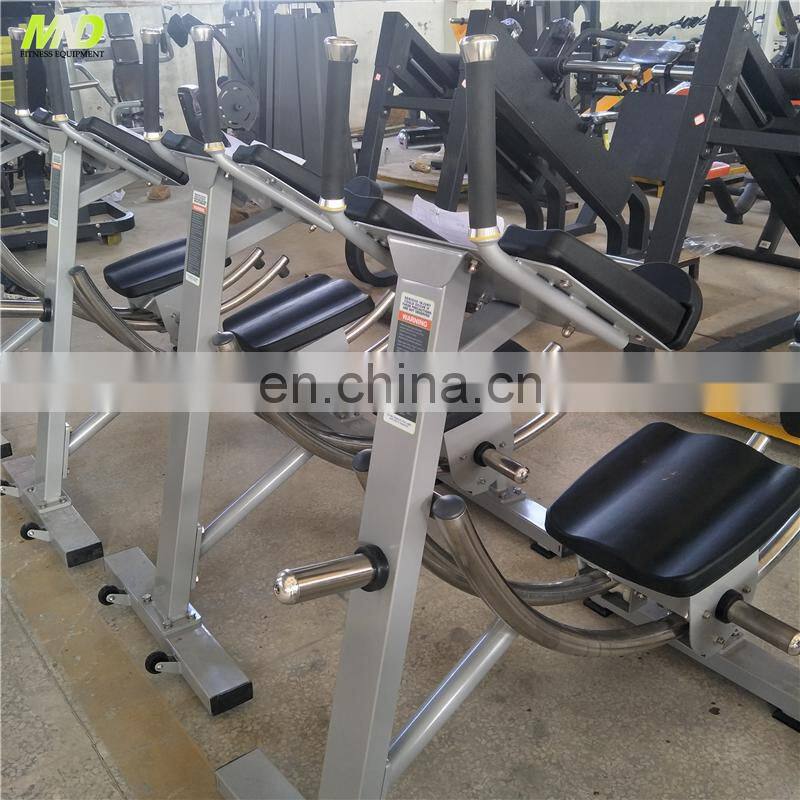 Abs Coaster Swing Commercial Gym Machine Club Stainless Steel Plate Loaded Abdominal Crunch Machine