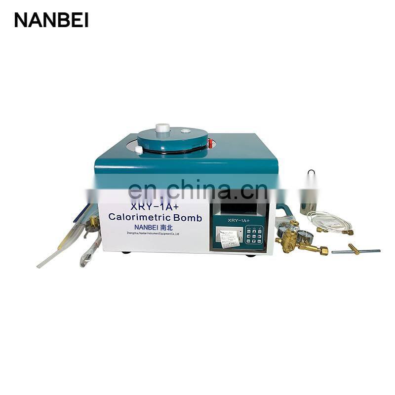 Laboratory heat capacity fuel oil oxygen bomb calorimeter