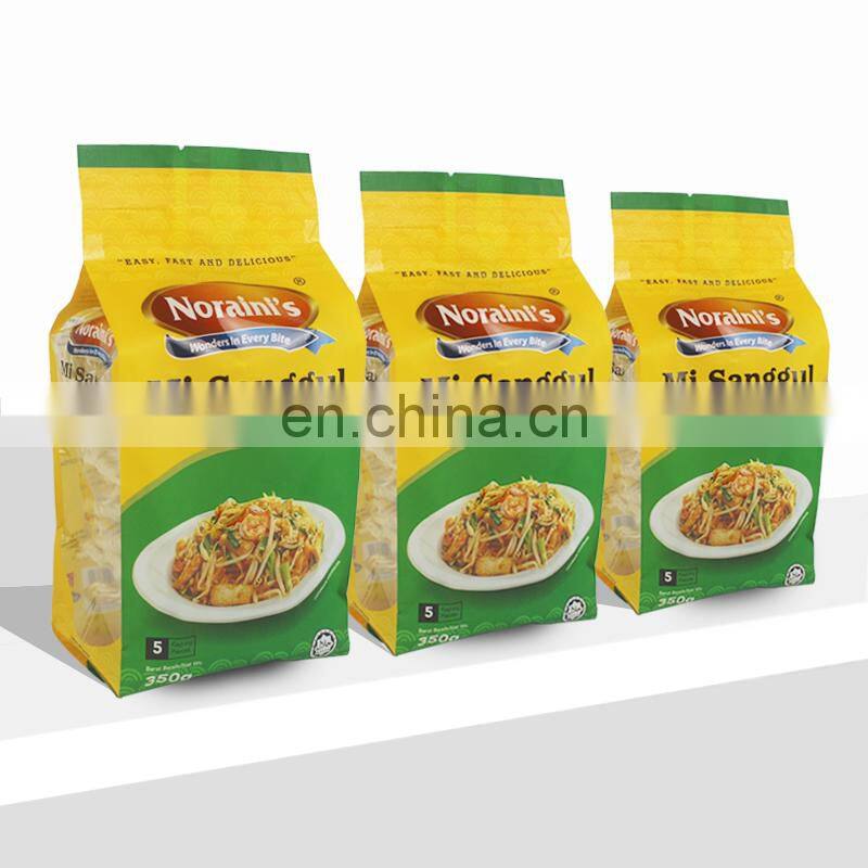 1kg kimchi aluminium foil packaging pouch ziplock bag food grade flat bottom plastic bag heat seal pickles packaging with window