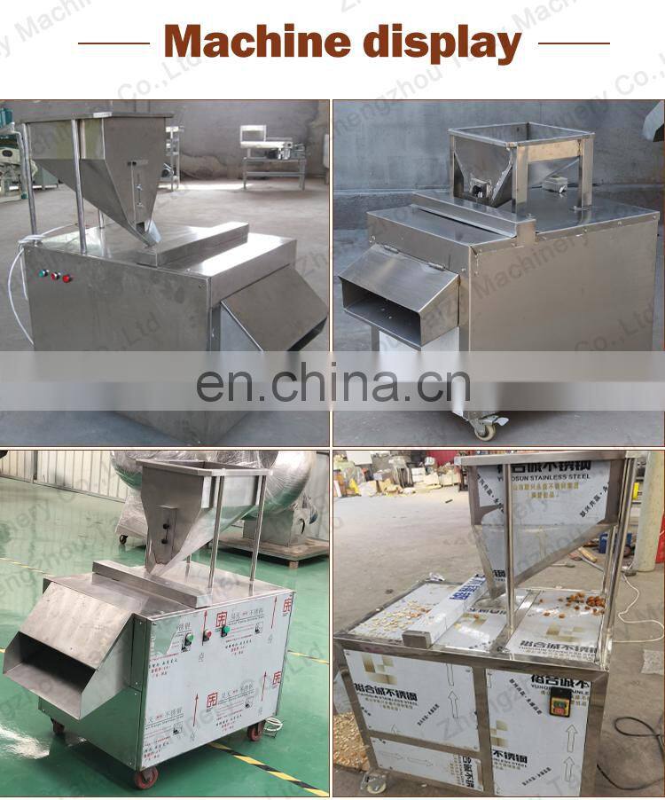 Pistachio Chestnut Cutter Slicer Nuts Slicing Peanut Cutting Machine