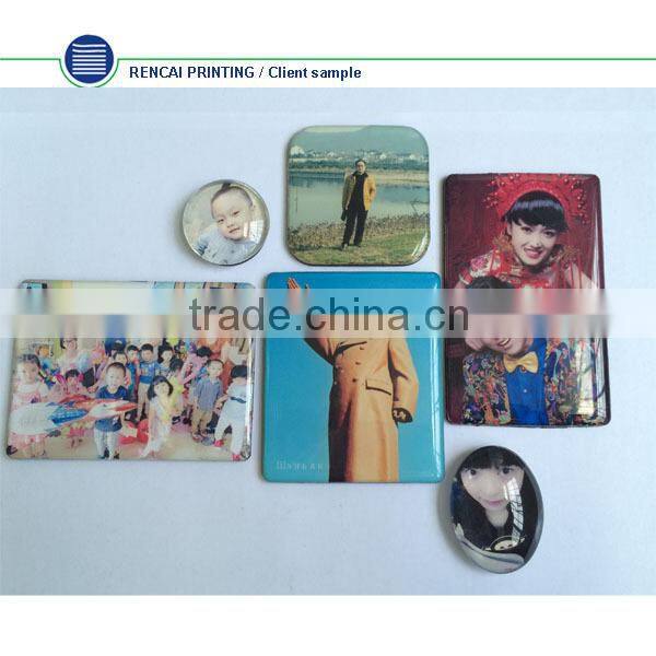 Incredible new style design souvenir glass machine for fridge magnet