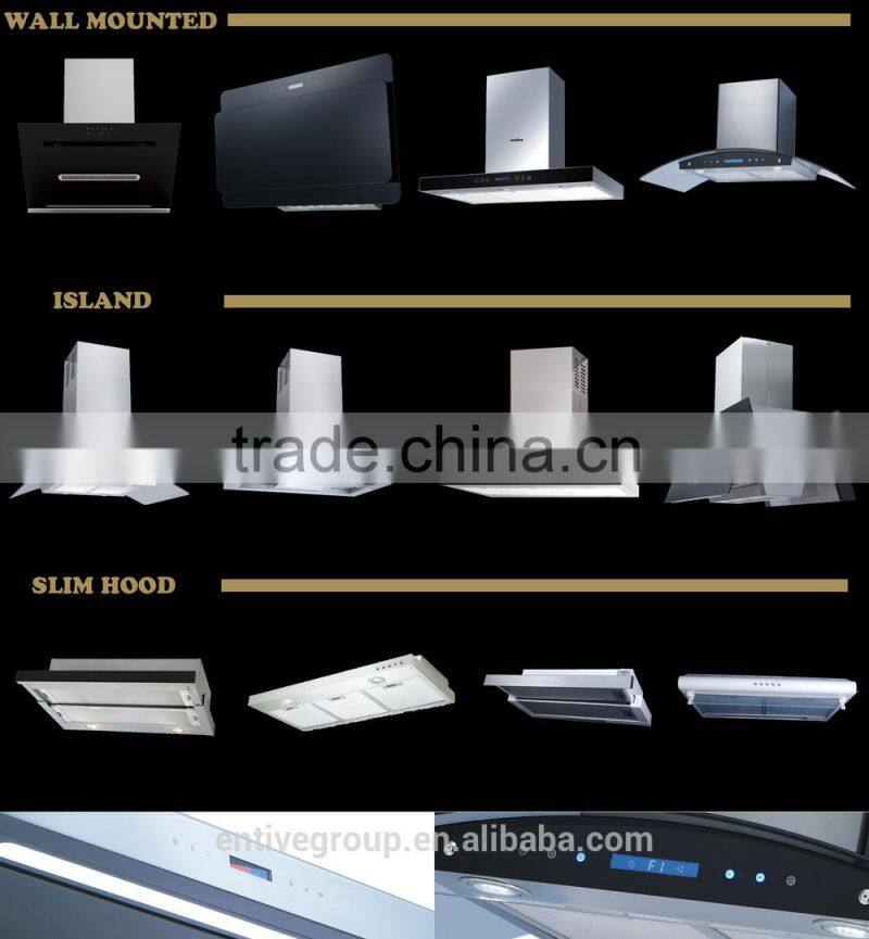 small smoke sensor stainless steel range hood