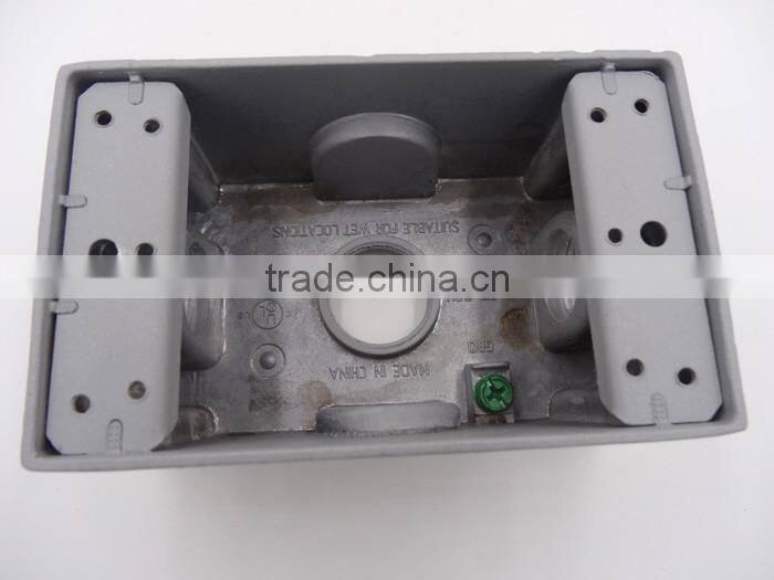 More Professional More Focused US industrial waterproof box/receptacle box/waterproof electrical box