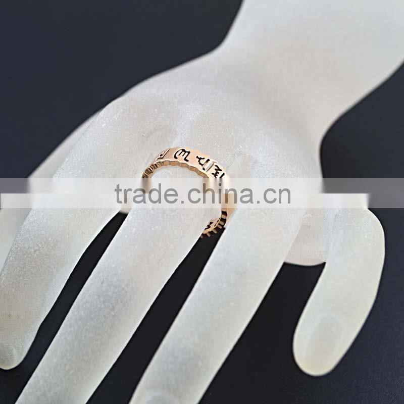 New fashion ring finger rings photos rings for woman stainless steel rings