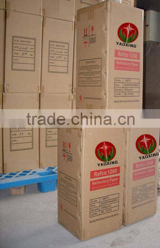 flame retardant paper heat insulation ceramic fiber paper refractory paper