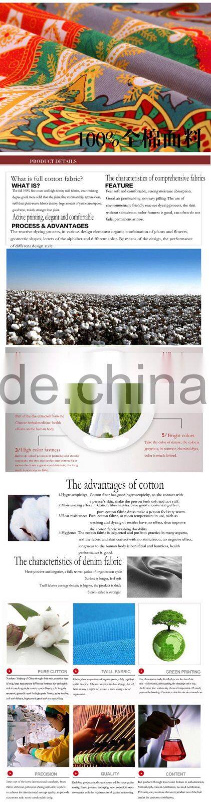 European style pattern luxury hot sale bedding set