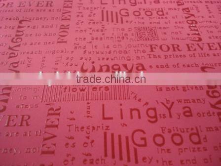 beautiful PU leather for bags, cases and shoes