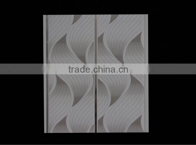 Waterproof & Fireproof PVC ceiling Panel for Interior Decoration&2015 pop patern in India and Russia