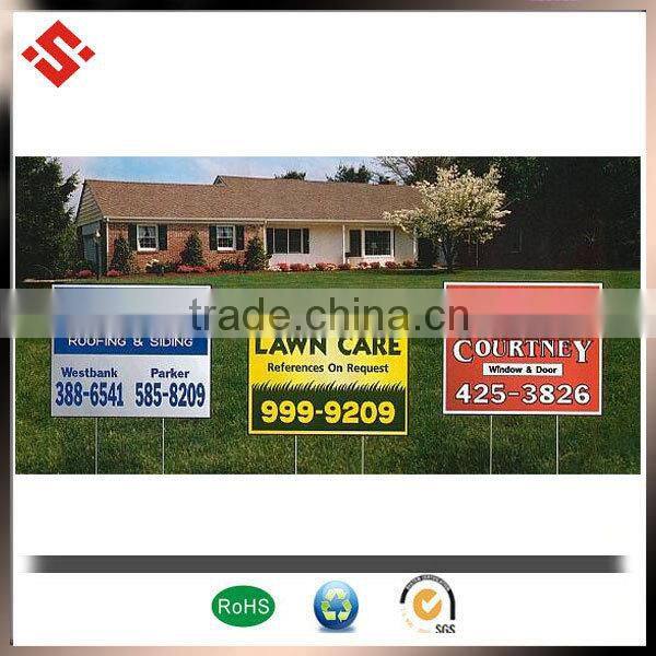 2015 pp corrugated corflute plastic a board sign