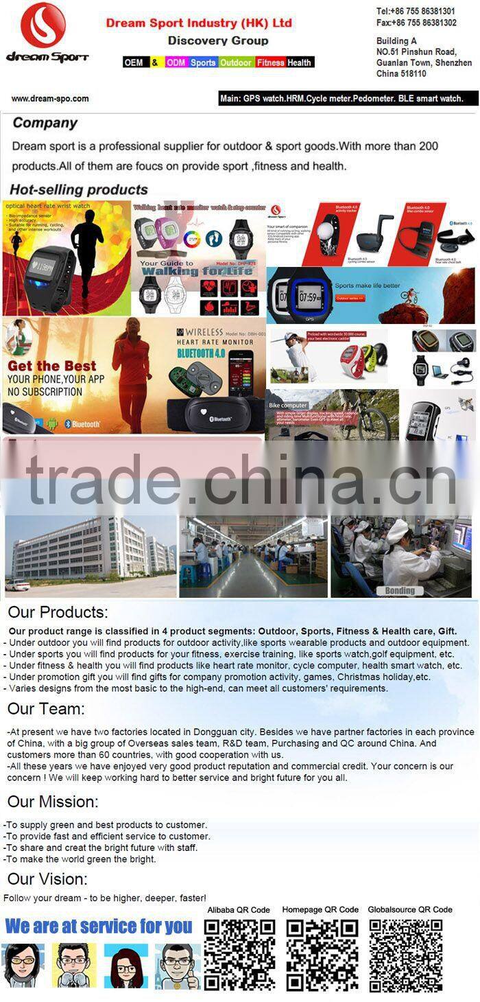 2016 Step Wireless waterproof activity tracker wristband