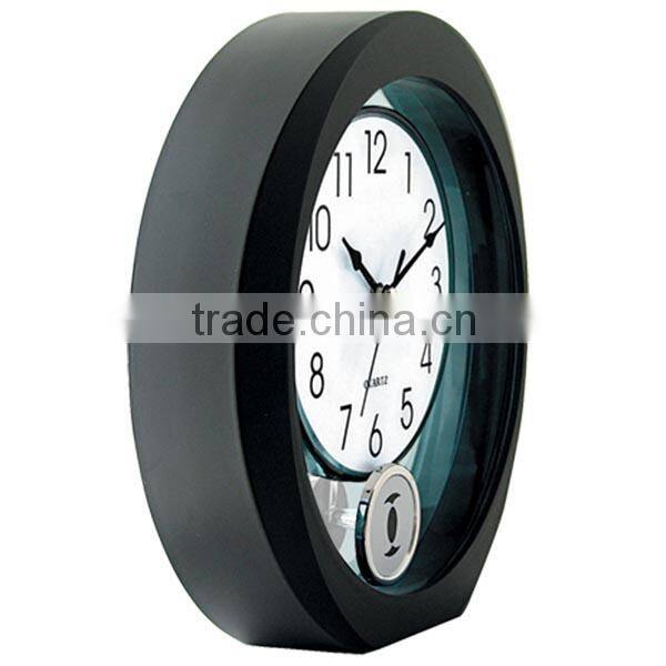 Round Shape Plastic Desk Clock, Clock Desk