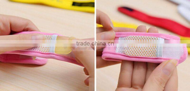 Multi Color Korea Silicon Watch Style Anti Mosquito Bracelet Repellent Band