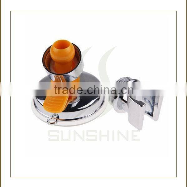Quality Adjustable Attachable Rotatable Chromed Shower Head Holder Wall Suction Bracket SS5031