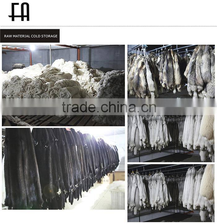 Factory price wholesale fashion lady's lamb knit fur jacket /lamb fur jacket