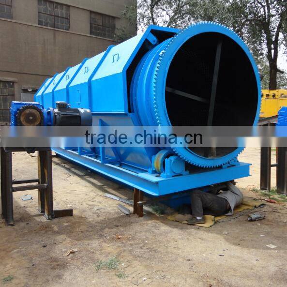 Municipal Waste Recycling Plant MSW used trommel screen for sale