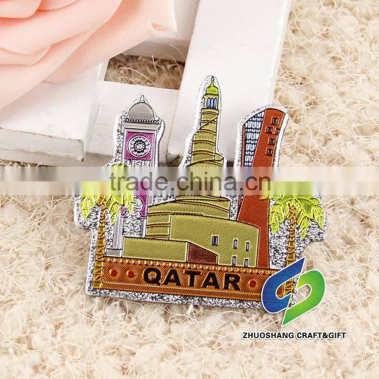 High quality fine aluminum foil fridge magnets