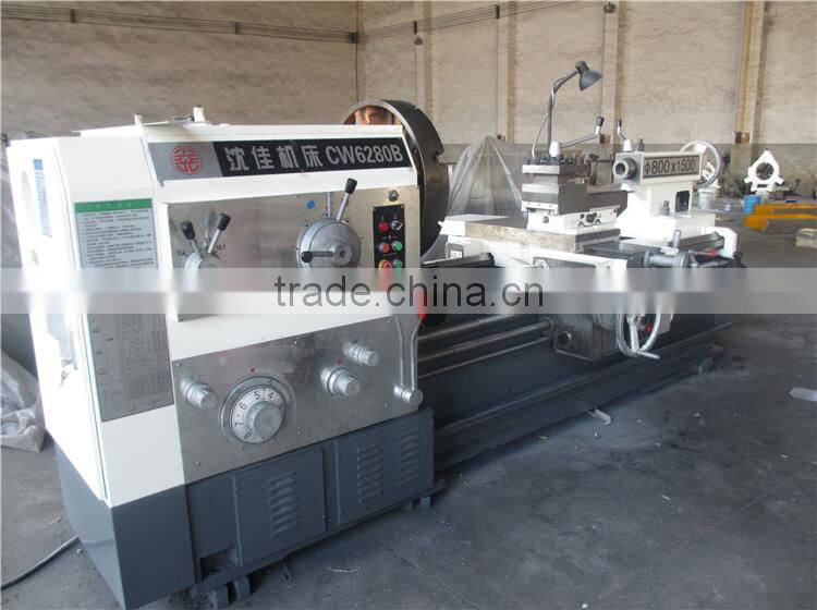 CW6280 Horizontal lathe Heavy duty horizontal lathe machinery tool automatic conventional lathe
