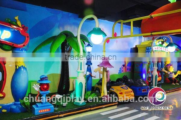 Driving school, popular indoor amusement rides with good quality, kids electric car