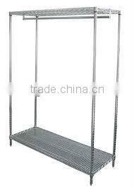 Chrome wire garment rack,wire clothing rack