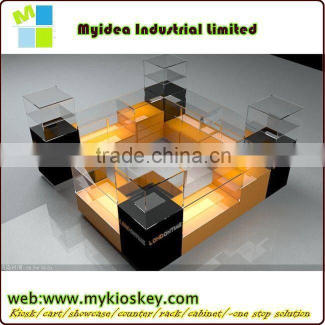 Foshan cheap wooden mirrored jewelry cabinet