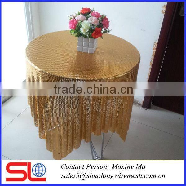 factory price fashion copper fabric cloth ,wire mesh fabric
