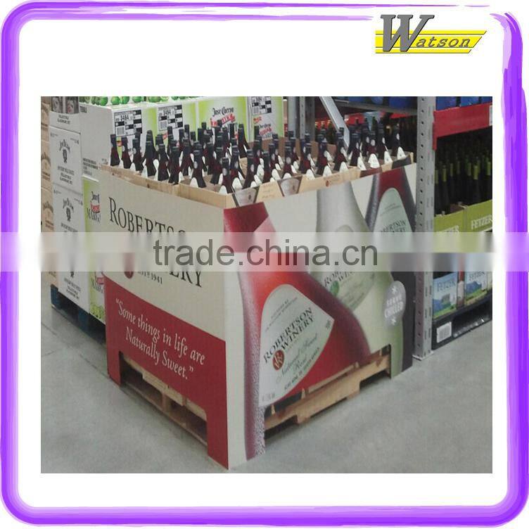 cookies and biscuit packaging in tin box Cardboard Dump Bin Rack