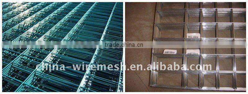 Vinyl coated welded wire mesh panel ,pvc coated welded mesh panel(supplier)